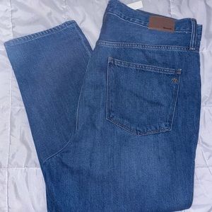 NWT Madewell Mom Jean